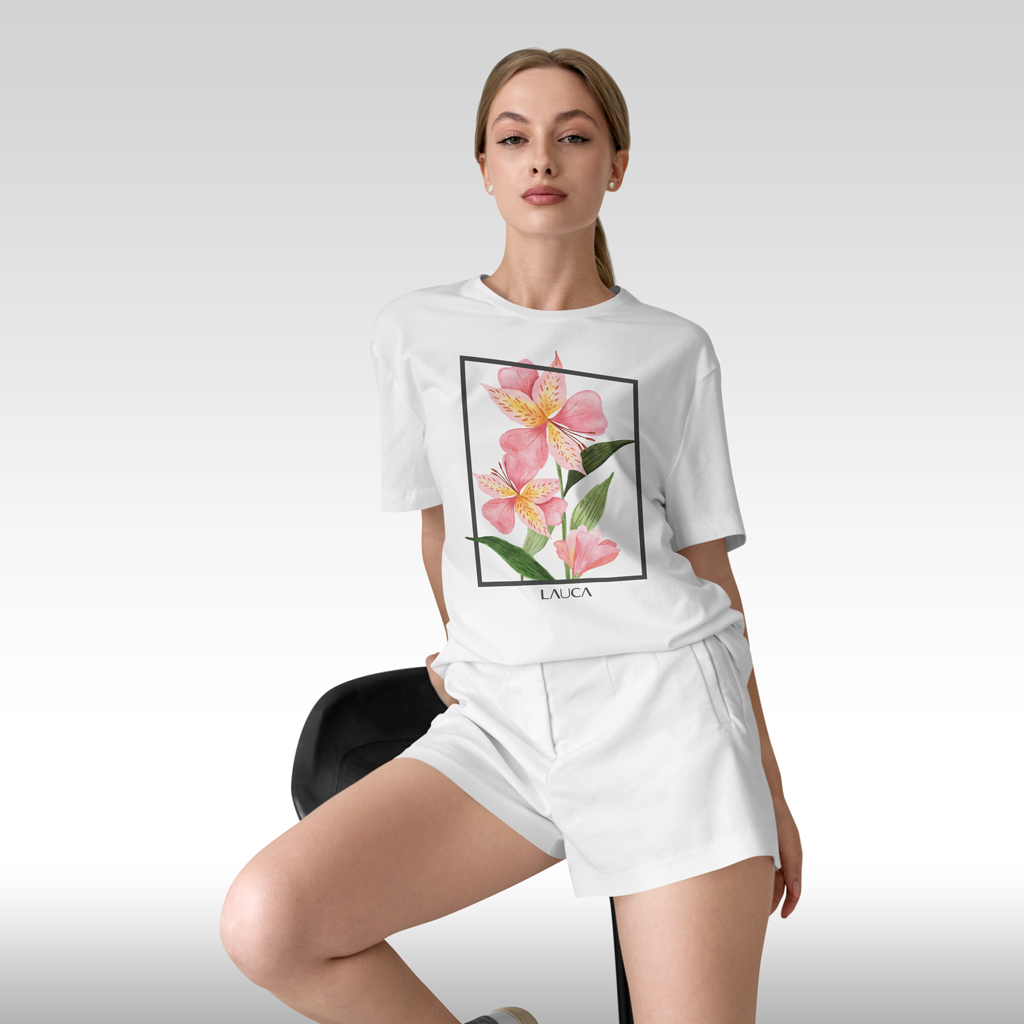 CAMISETA ORQUÍDEA