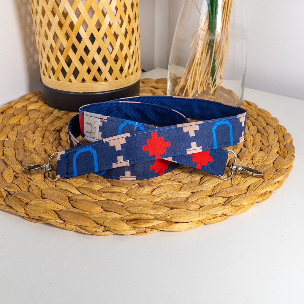 TOASTED ZEBRA MOBILE HOLDER RIBBON