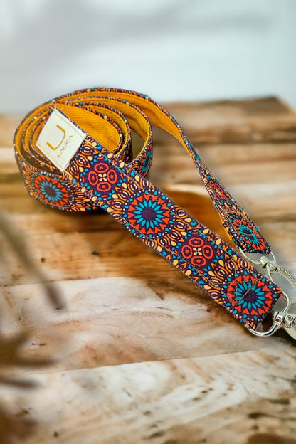 MOBILE HOLDER STRAP MANDALA MAROON